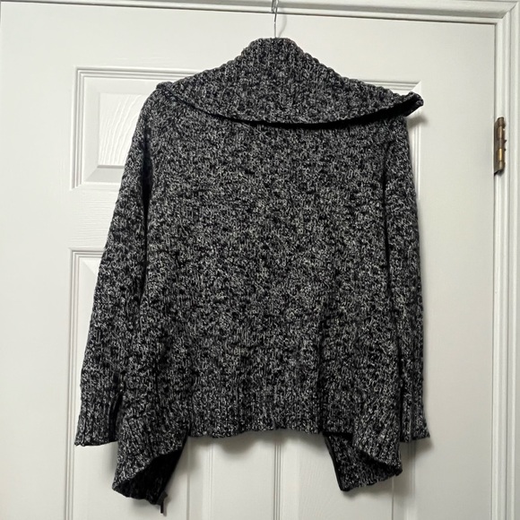 ❄️ LL Bean Knit Shawl Collar Jacket, Size Medium - Picture 5 of 5